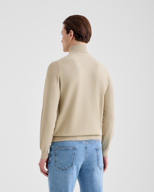 Buttoned cardigan SAND | Filippo De Laurentiis Buttoned cardigan SAND | Filippo De Laurentiis
