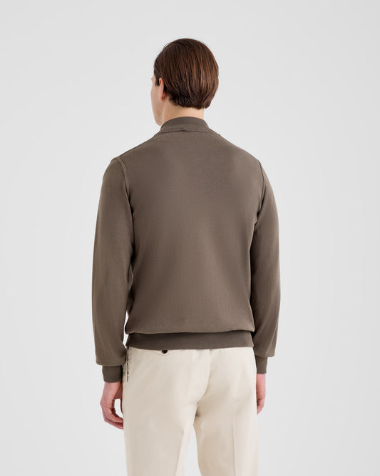 Bomber zip OIL | Filippo De Laurentiis Bomber zip OIL | Filippo De Laurentiis