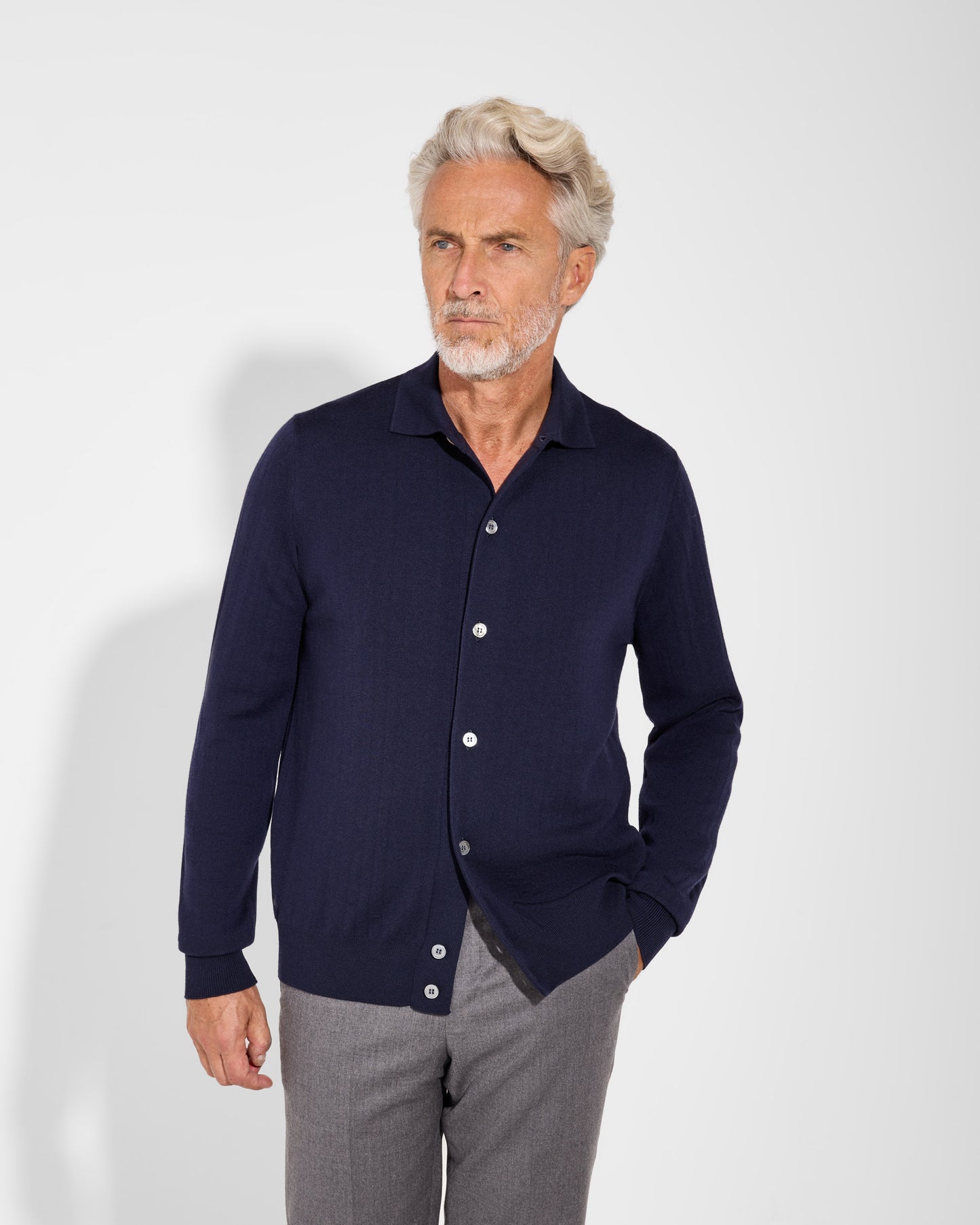 Camicia gessatino