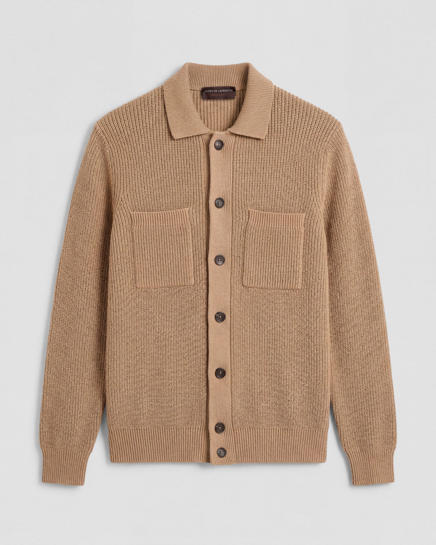 Maglia camicia con tasche