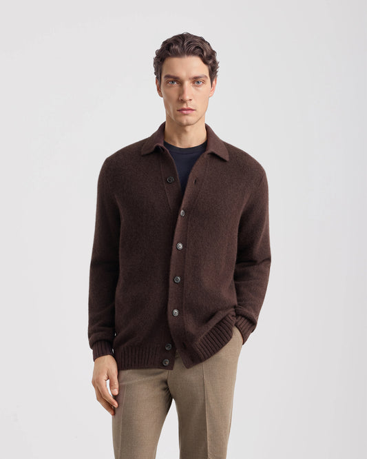 Camicia manica lunga Marrone | Filippo De Laurentiis Camicia manica lunga Marrone | Filippo De Laurentiis