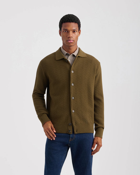 Camicia manica lunga Kaki | Filippo De Laurentiis Camicia manica lunga Kaki | Filippo De Laurentiis
