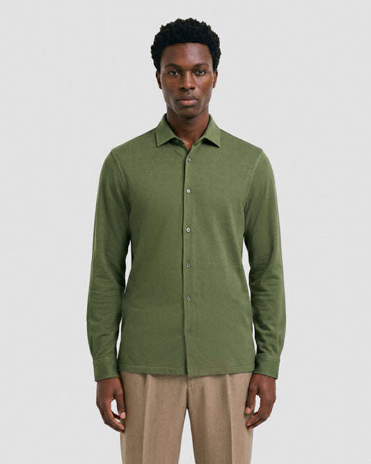 Long sleeve shirt militare | Filippo De Laurentiis Long sleeve shirt militare | Filippo De Laurentiis