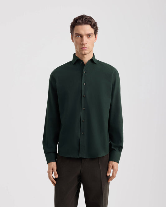 Shirt DARK GREEN | Filippo De Laurentiis Shirt DARK GREEN | Filippo De Laurentiis