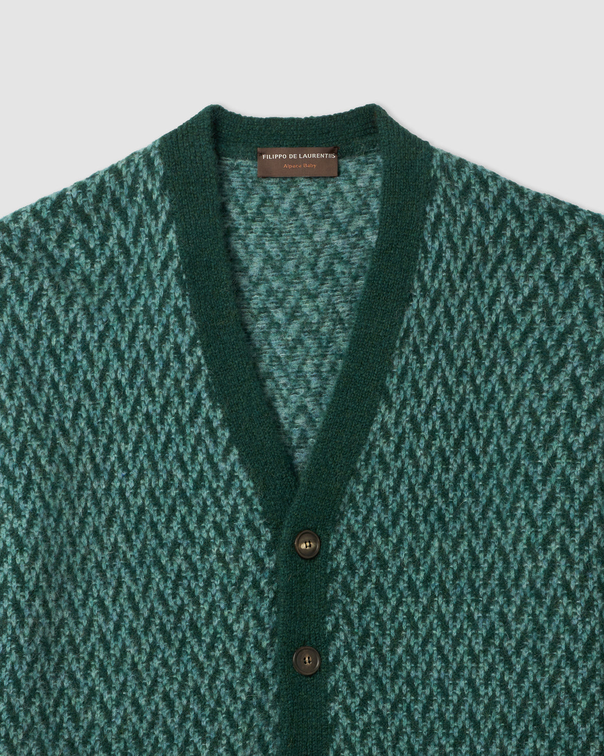 Cardigan con bottoni manica lunga