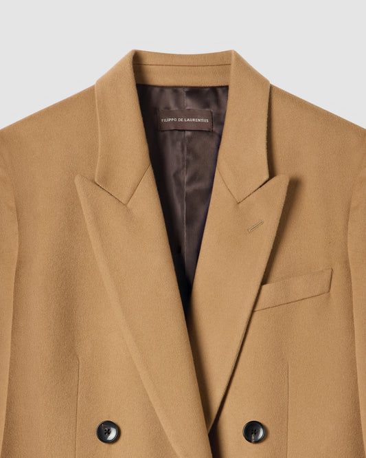 Cappotto doppio petto Beige | Filippo De Laurentiis Cappotto doppio petto Beige | Filippo De Laurentiis