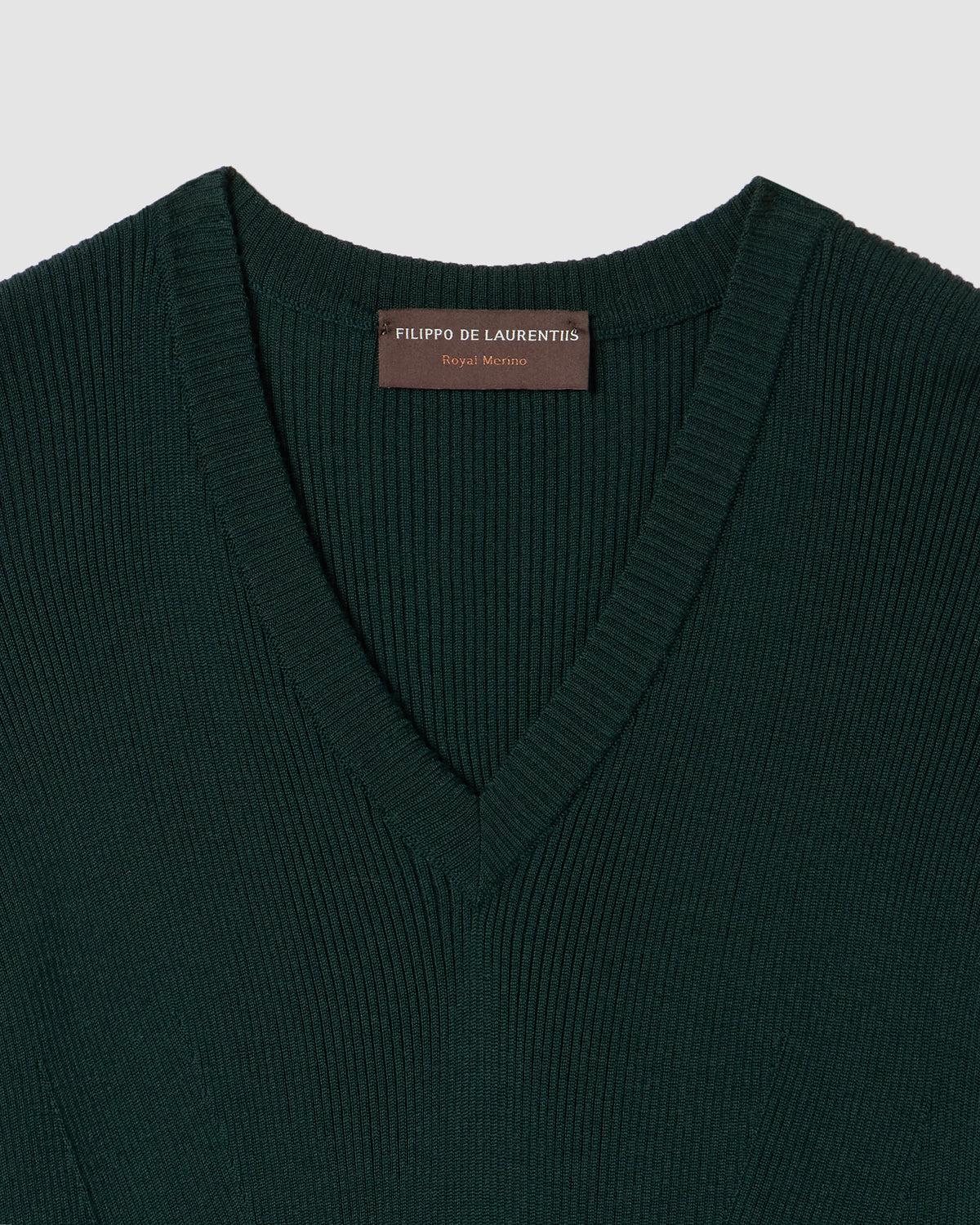 Abito scollo v manica lunga |1521249|