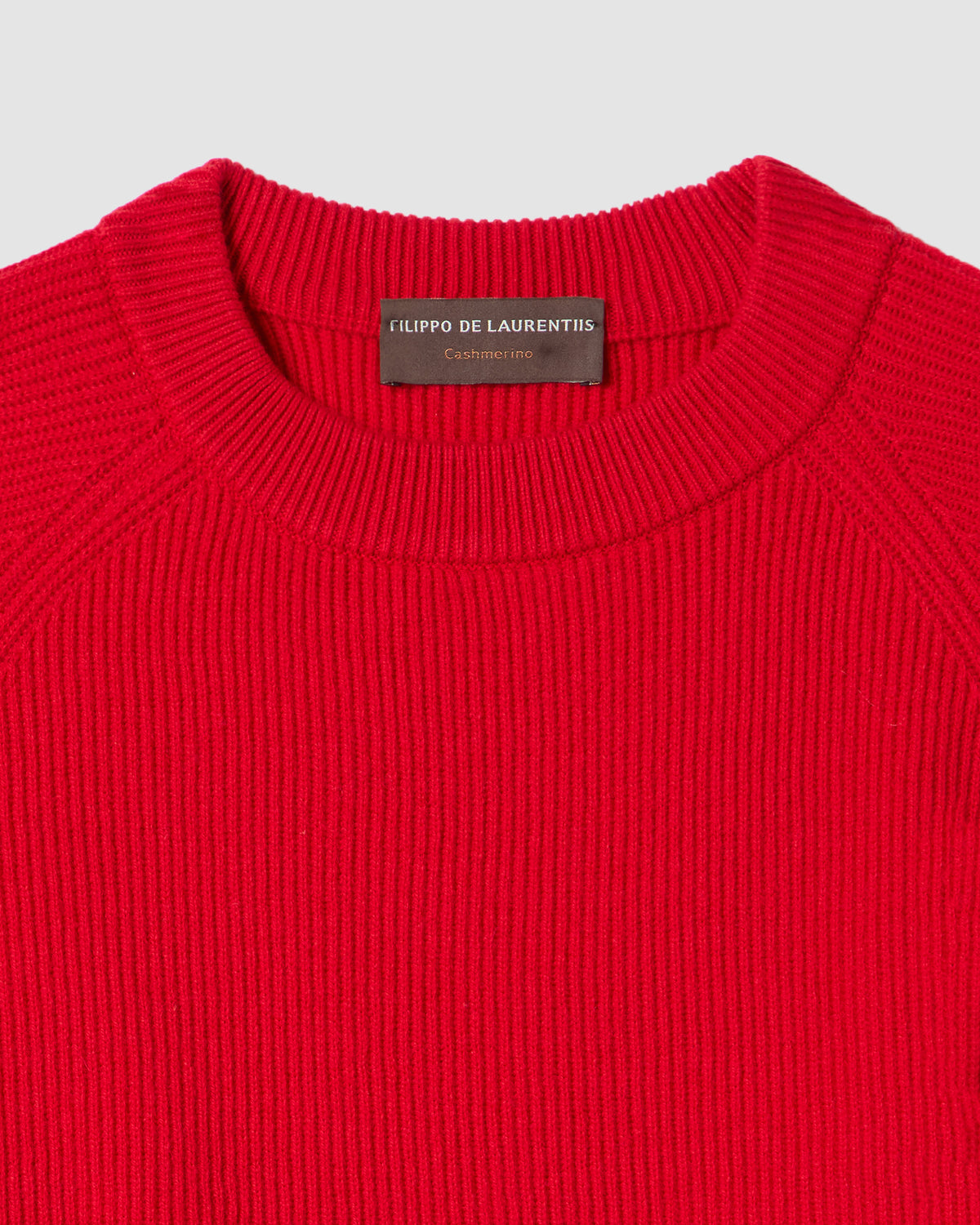 Raglan-sleeve crewneck sweater |1521283|