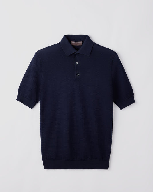 Maglia a polo Navy | Filippo De Laurentiis Maglia a polo Navy | Filippo De Laurentiis