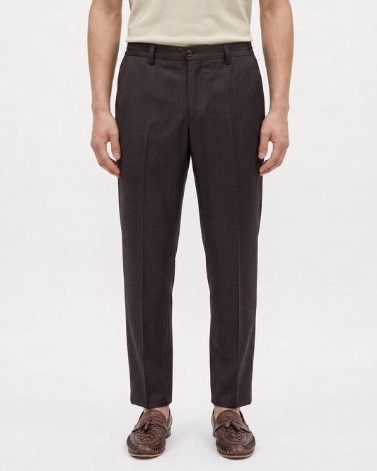 Pantalone classico Testa di moro | Filippo De Laurentiis Pantalone classico Testa di moro | Filippo De Laurentiis