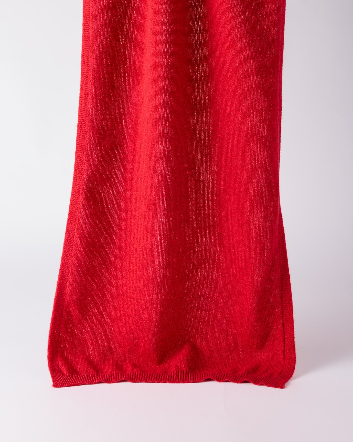 Sciarpa cashmere in rosso fuoco |5271|