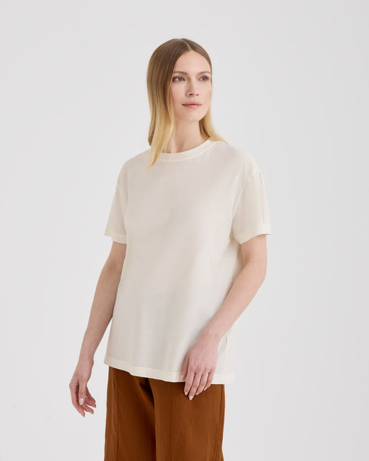 T-shirt over Avorio | Filippo De Laurentiis T-shirt over Avorio | Filippo De Laurentiis