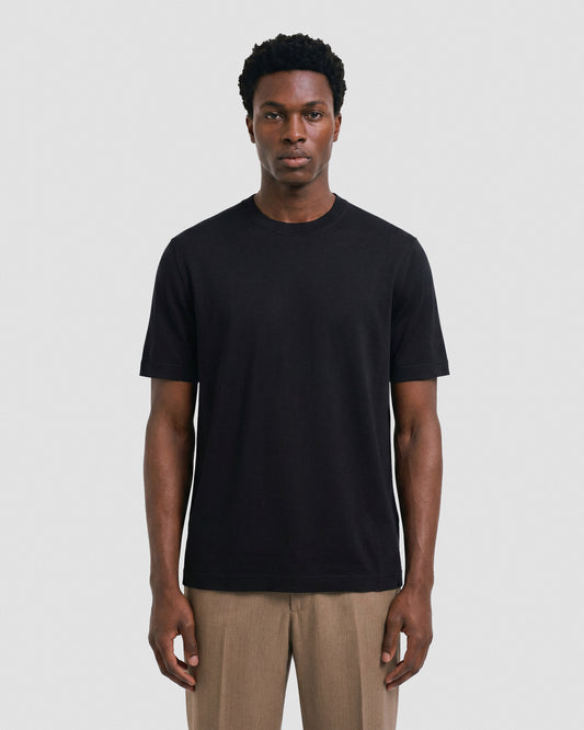 T-shirt manica corta Nero | Filippo De Laurentiis T-shirt manica corta Nero | Filippo De Laurentiis