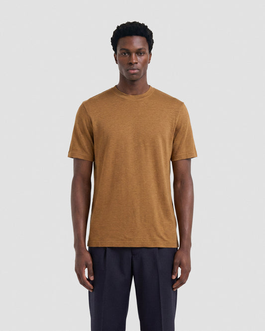 T-shirt LIGHT CAMEL | Filippo De Laurentiis T-shirt LIGHT CAMEL | Filippo De Laurentiis