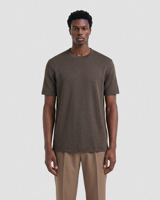 T-shirt BROWN | Filippo De Laurentiis T-shirt BROWN | Filippo De Laurentiis