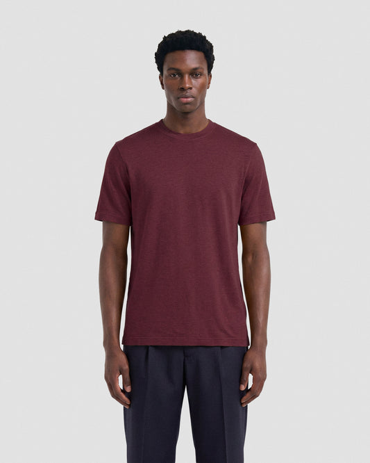 T-shirt bordeaux | Filippo De Laurentiis T-shirt bordeaux | Filippo De Laurentiis