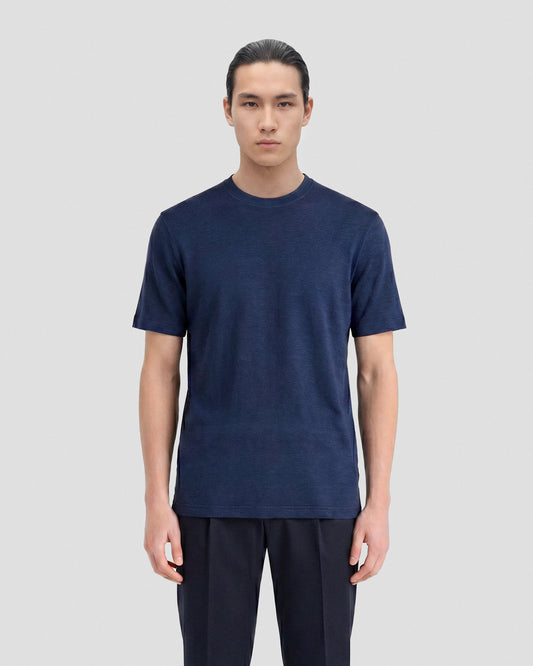 T-shirt INDIGO BLUE | Filippo De Laurentiis T-shirt INDIGO BLUE | Filippo De Laurentiis