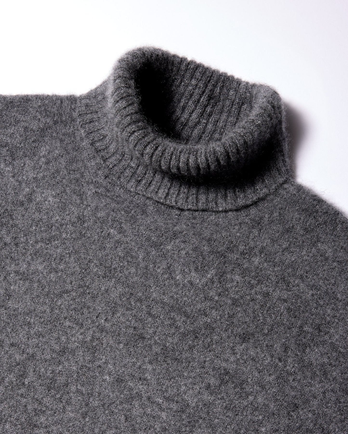 Brushed turtleneck