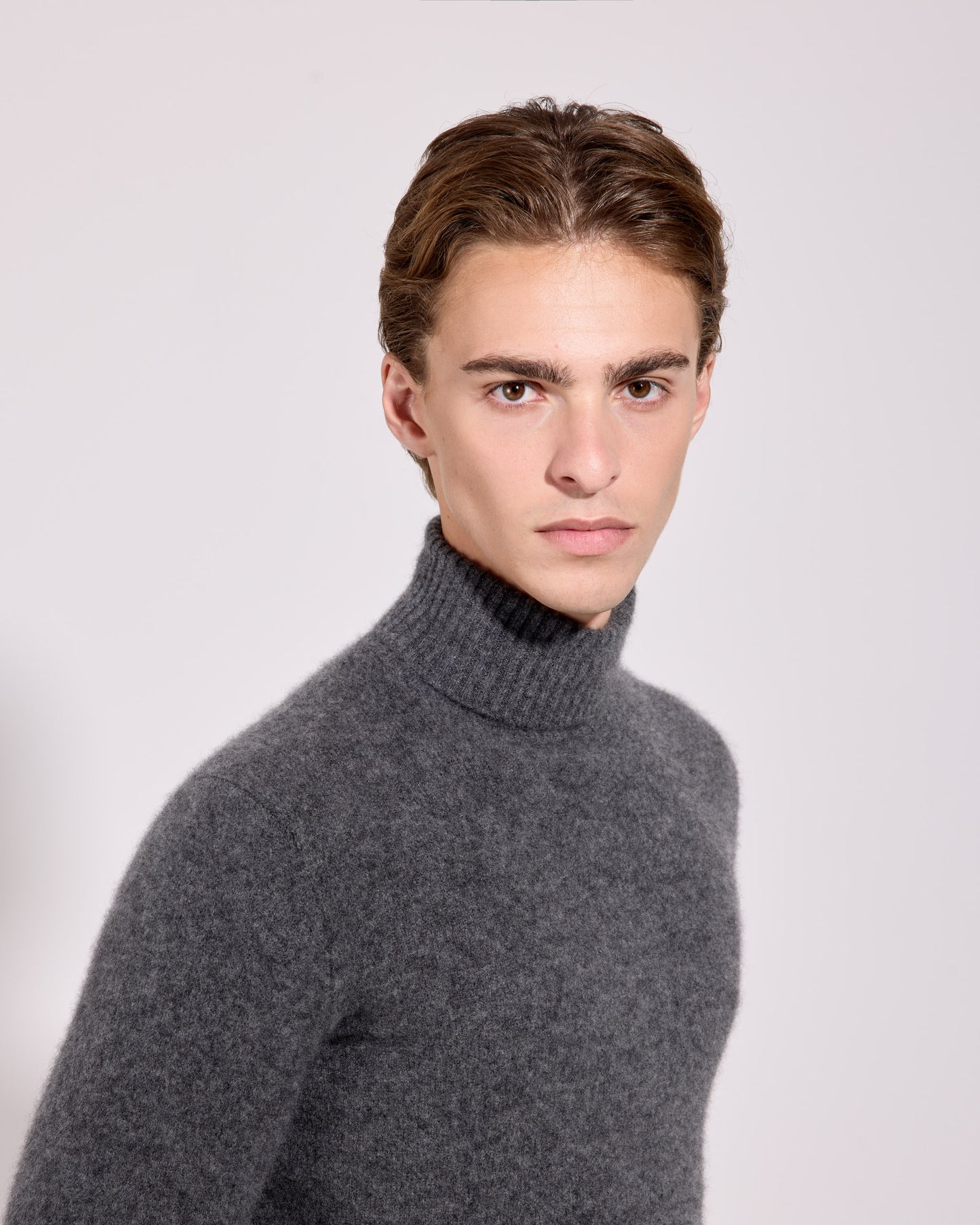 Brushed turtleneck
