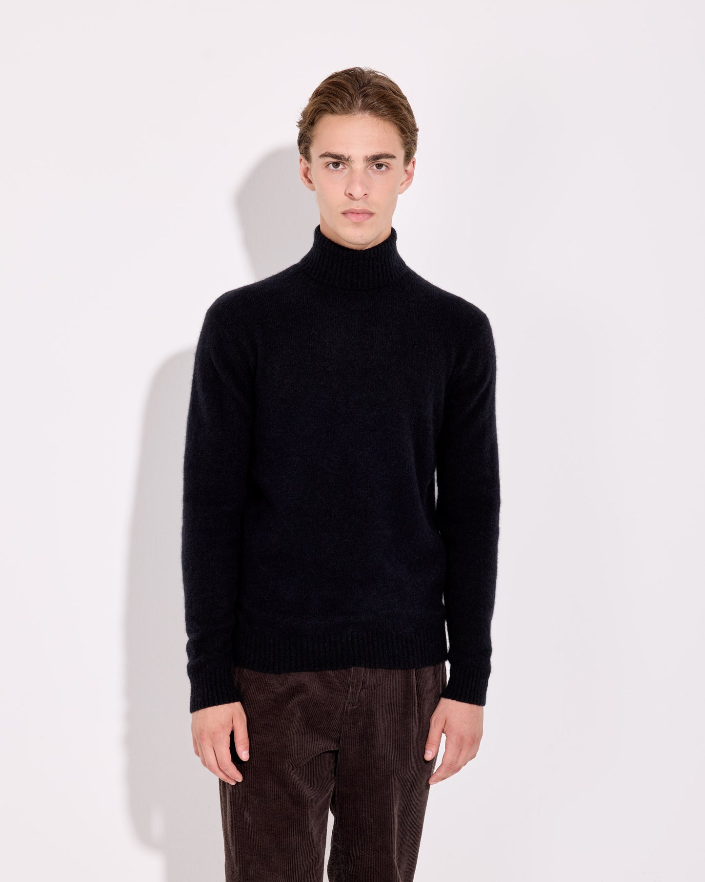 Brushed turtleneck
