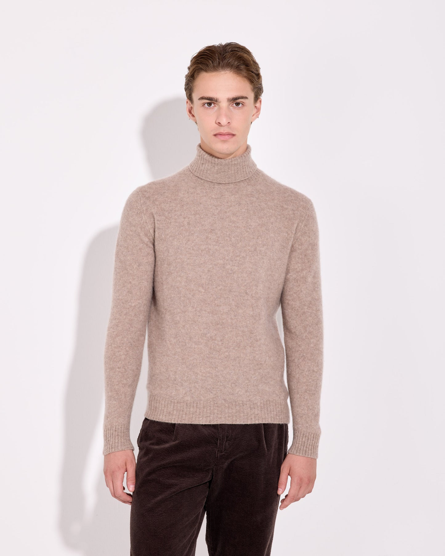 Brushed turtleneck