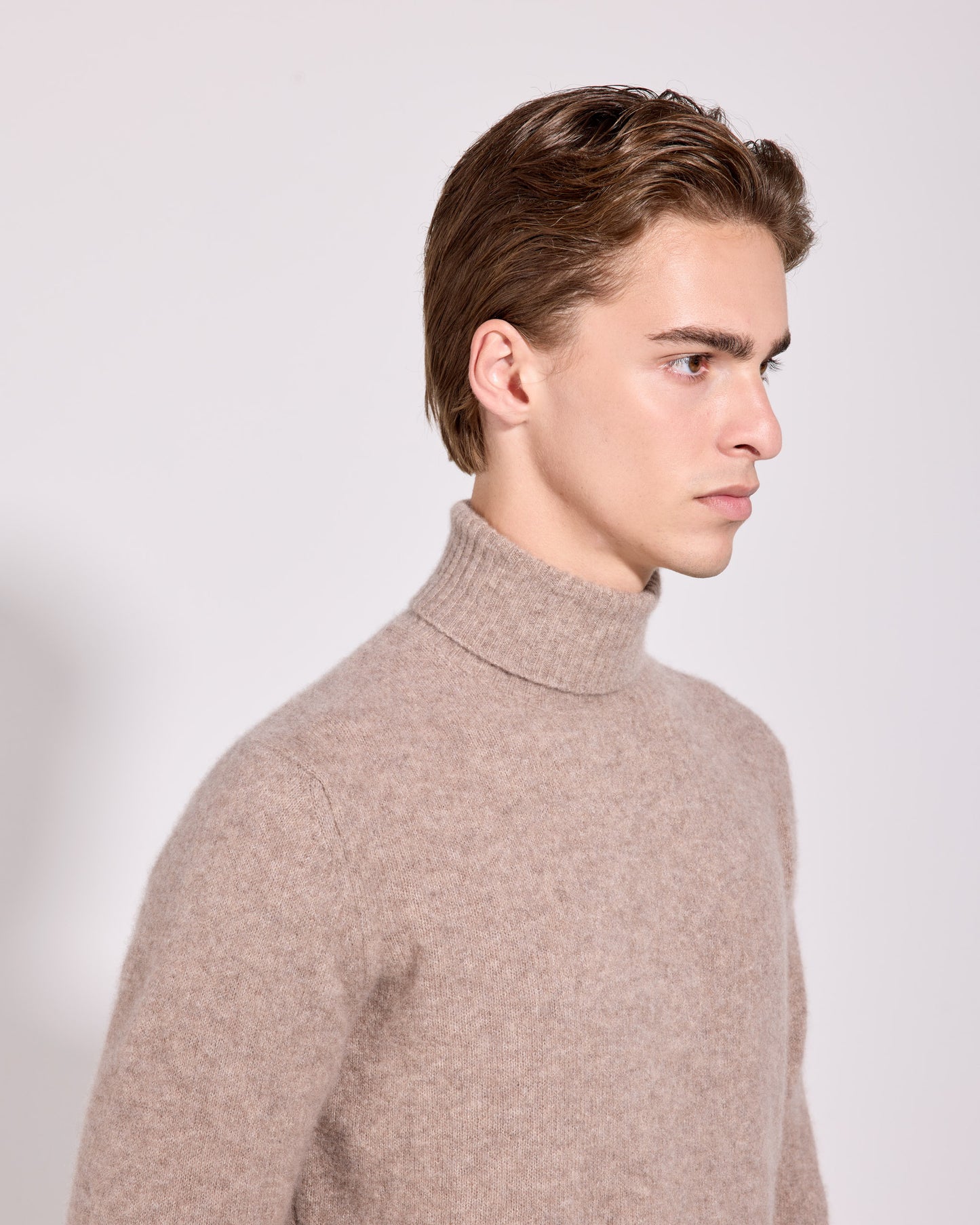 Brushed turtleneck