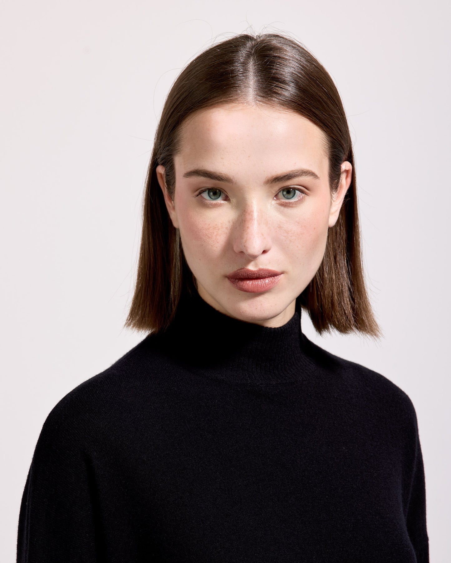 Dolcevita lana seta cashmere nero