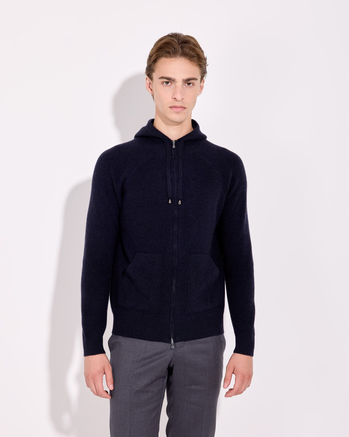 Fullzip cappuccio costa inglese