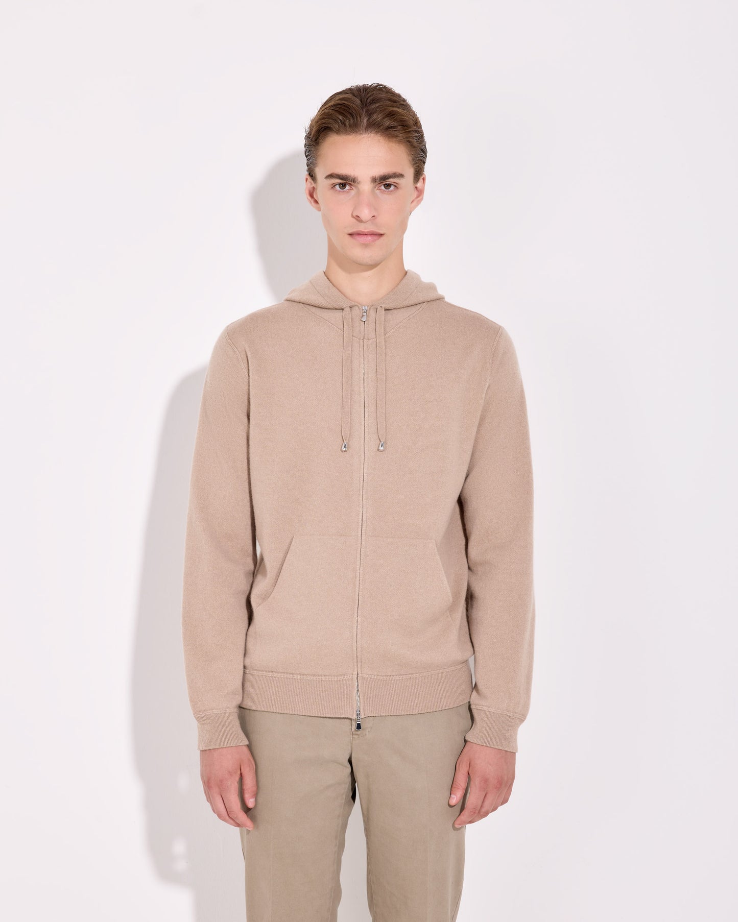 Fullzip cappuccio stile felpa