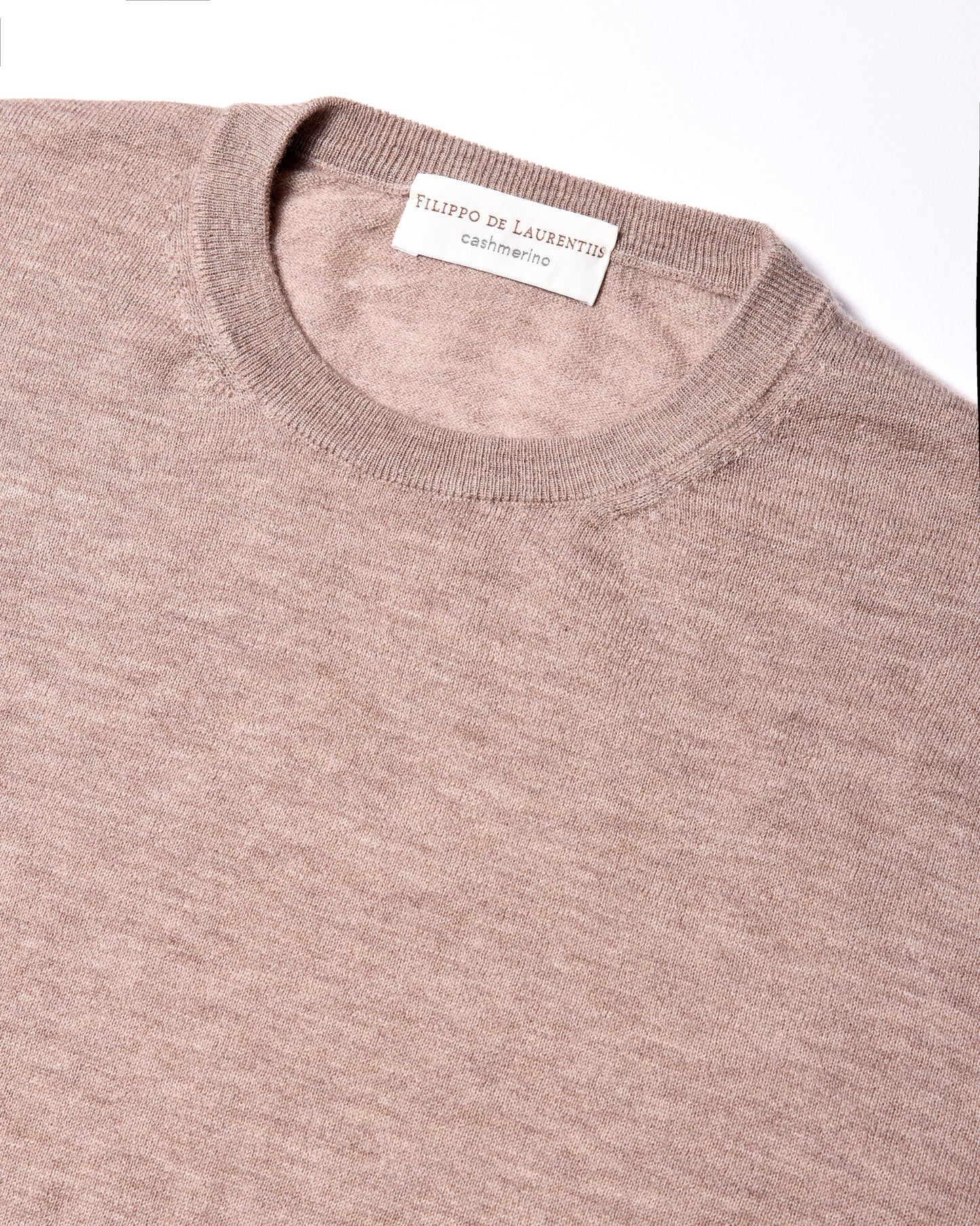 Girocollo lana cashmere blu navy