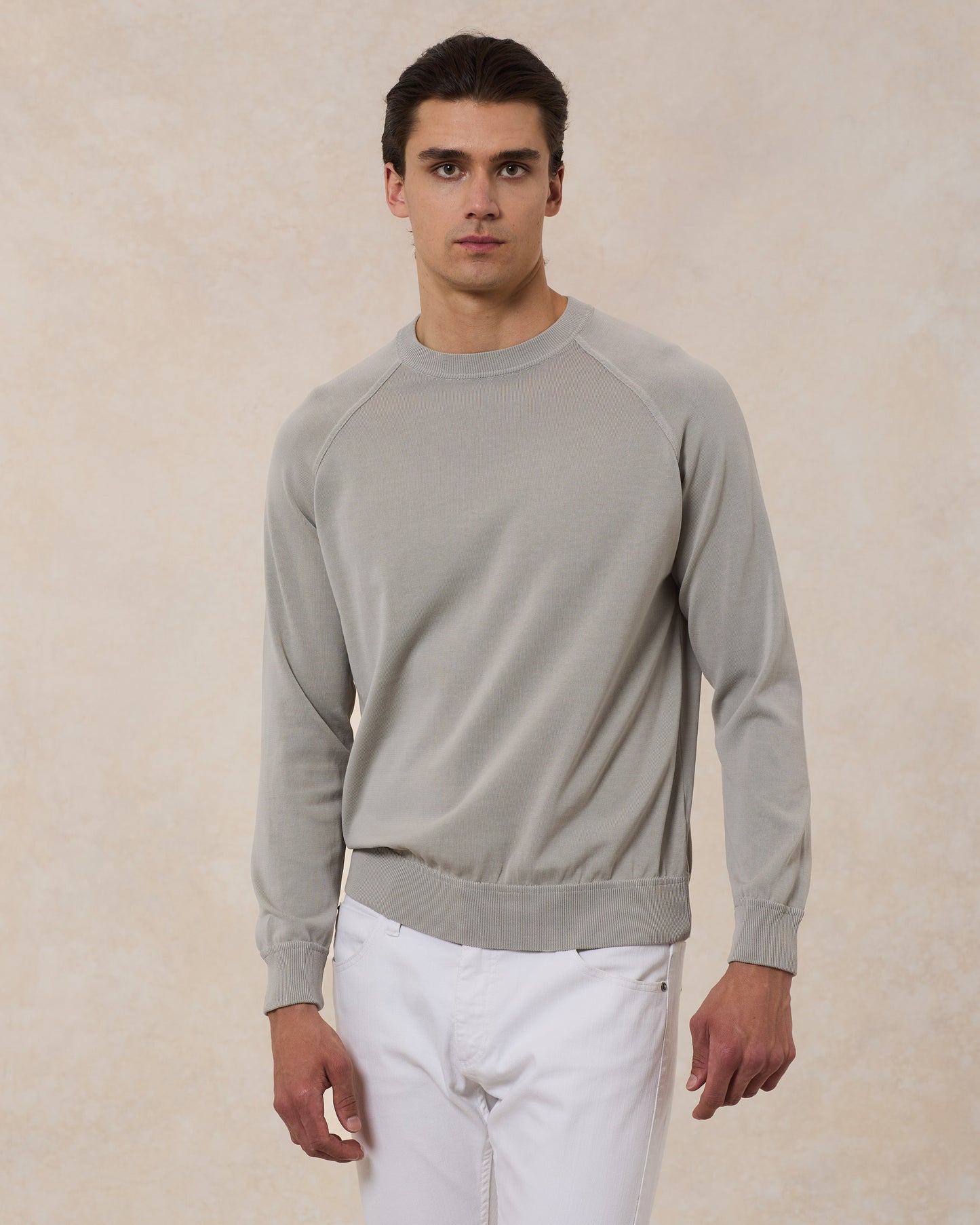 Girocollo Raglan Cotone