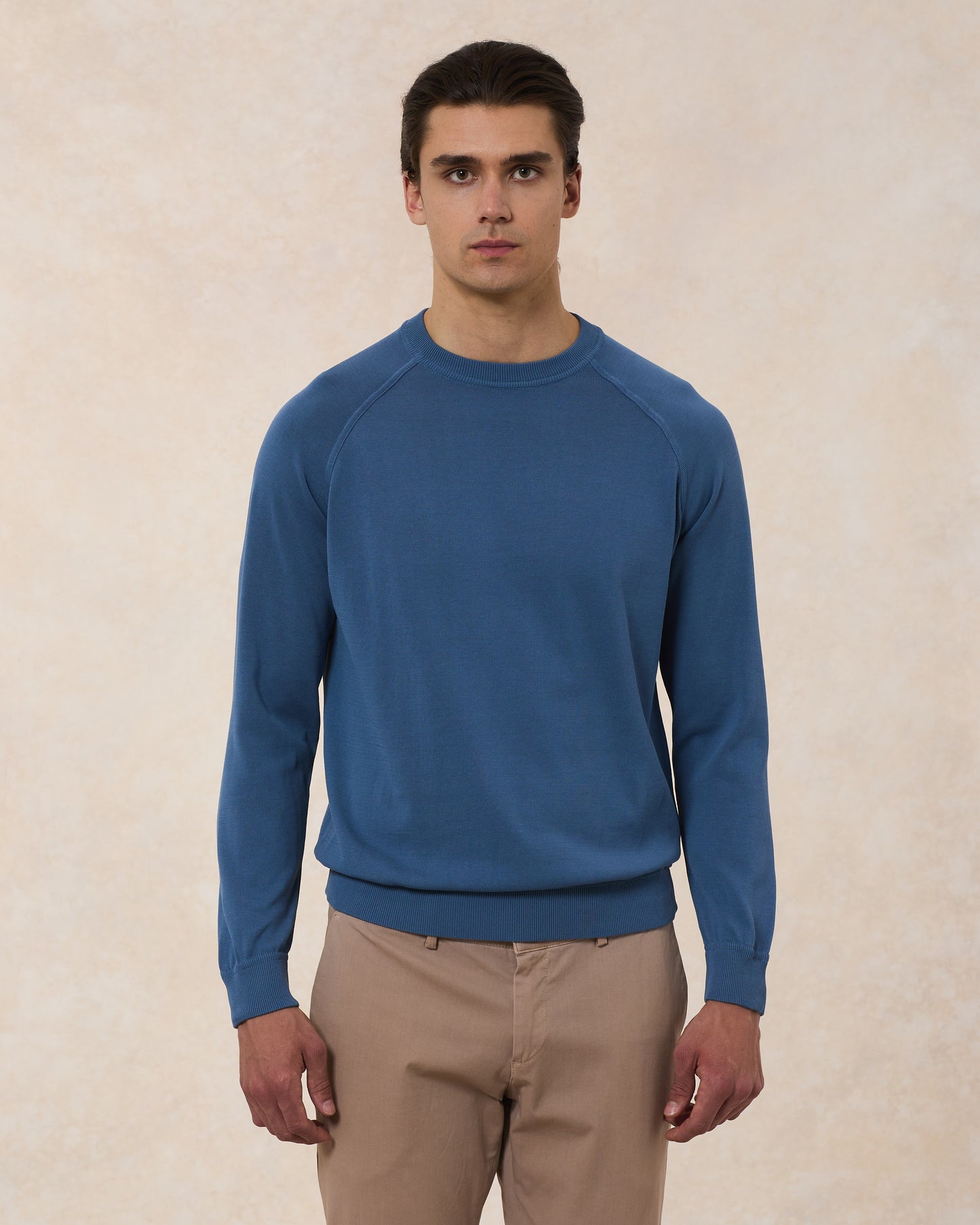 Girocollo Raglan Cotone