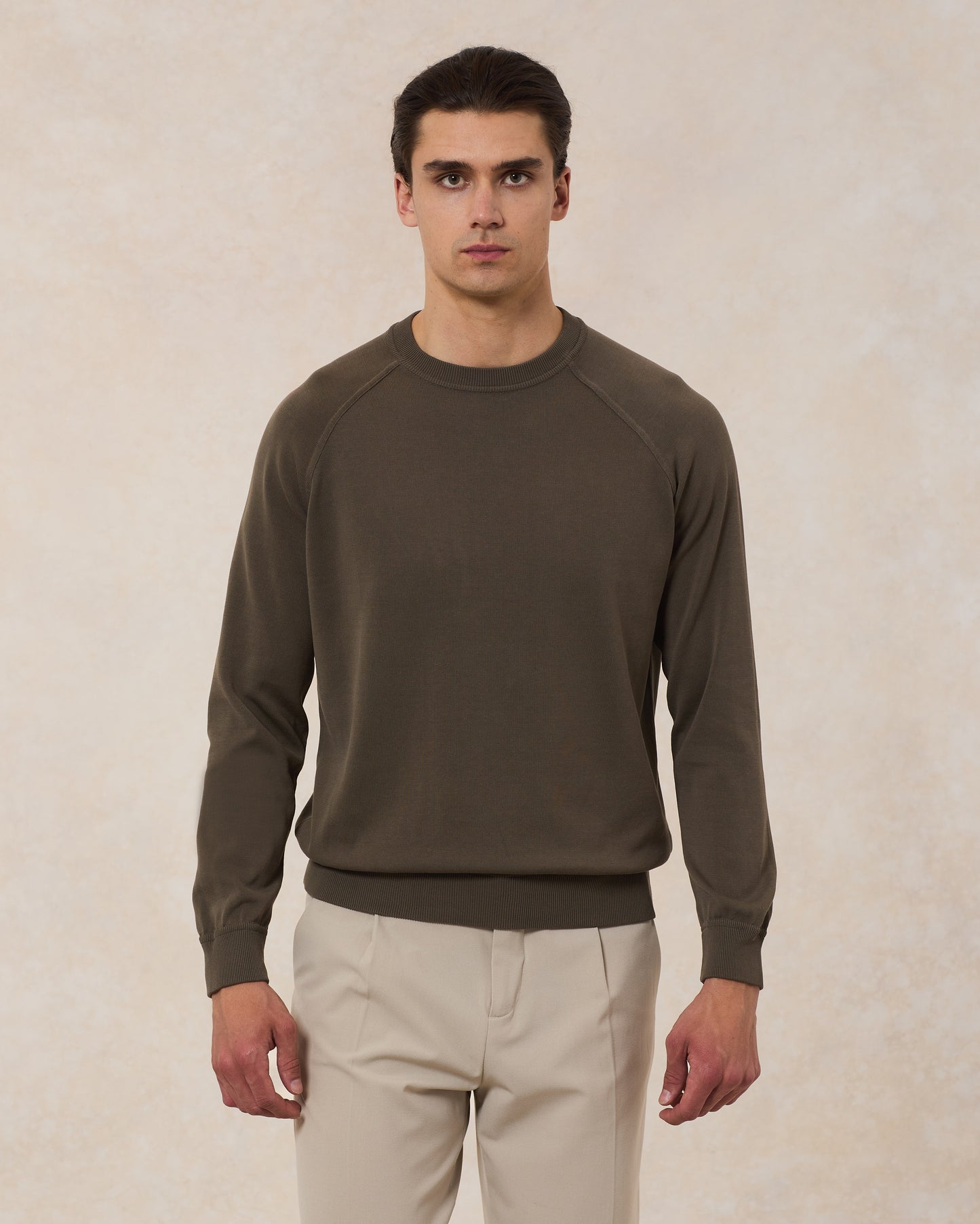 Girocollo Raglan Cotone