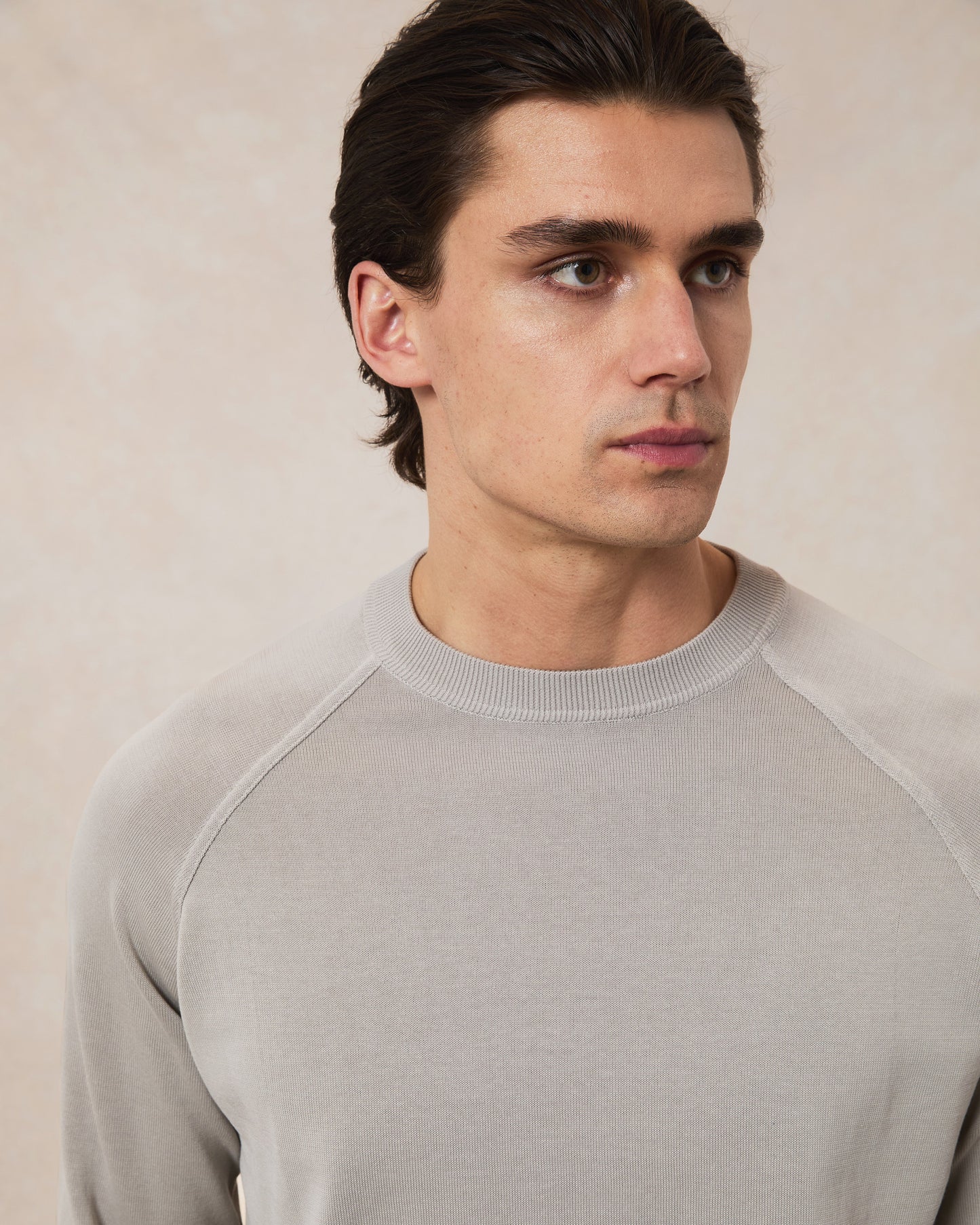 Girocollo Raglan Cotone