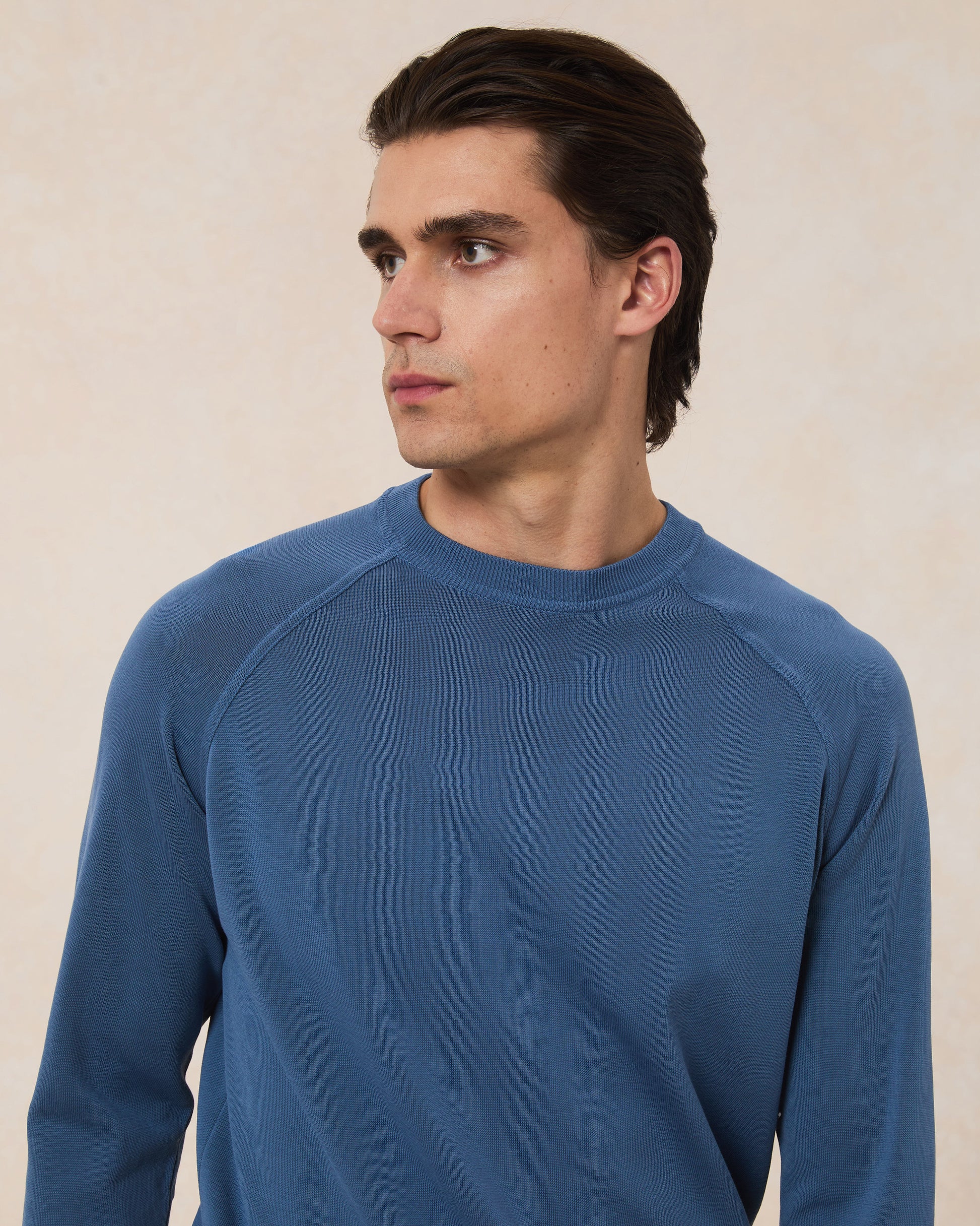 Girocollo Raglan Cotone