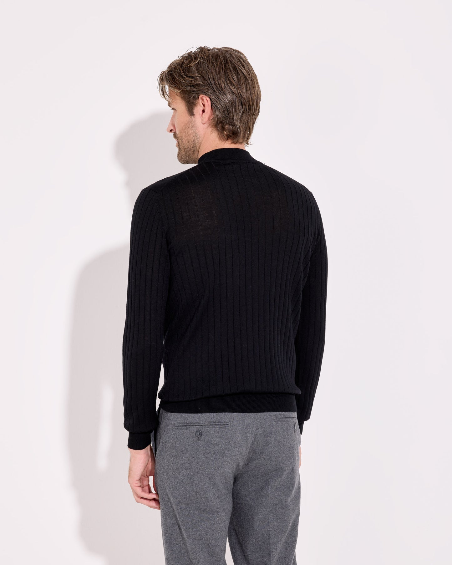 Lupetto royal merino nero