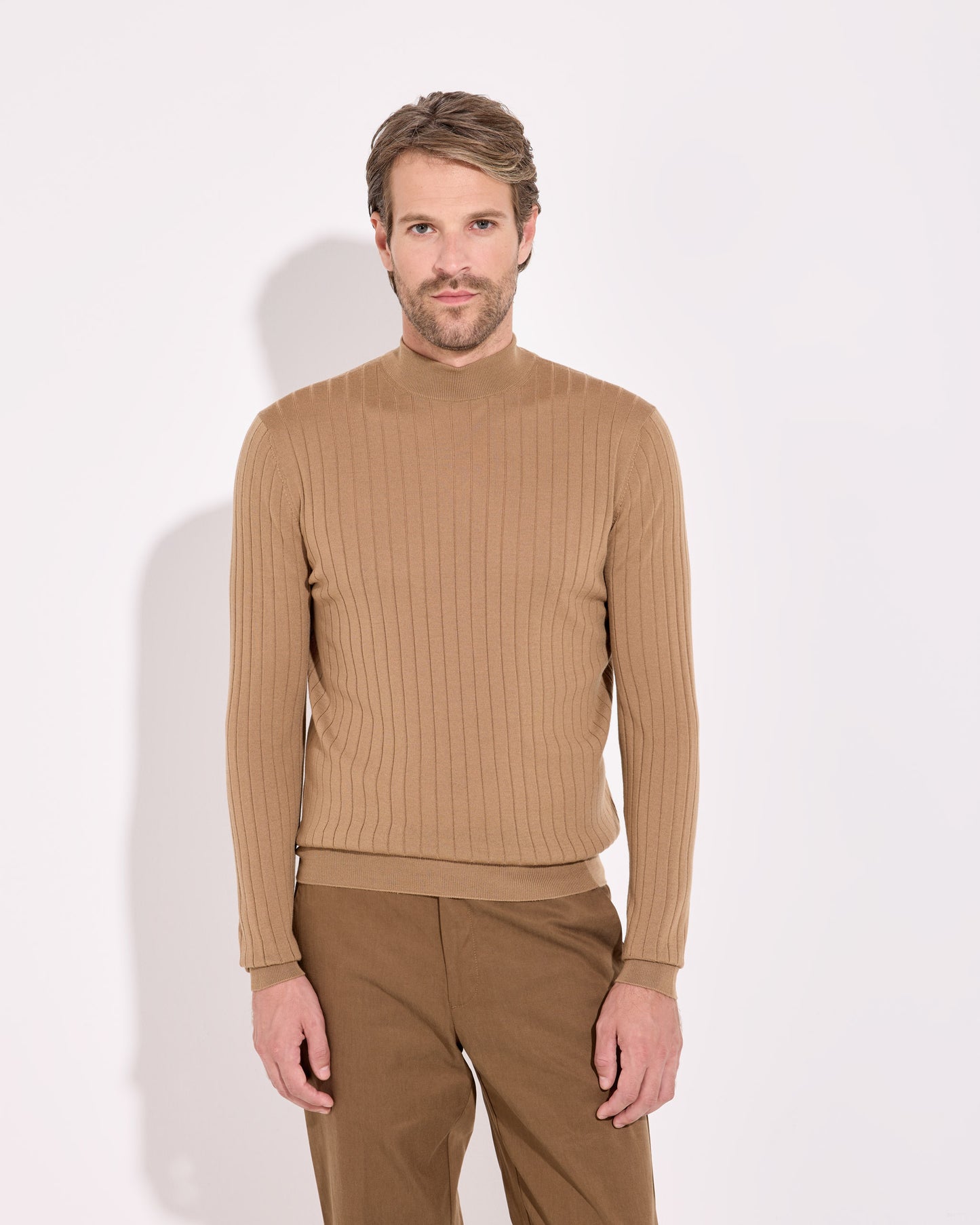 Lupetto royal merino sabbia
