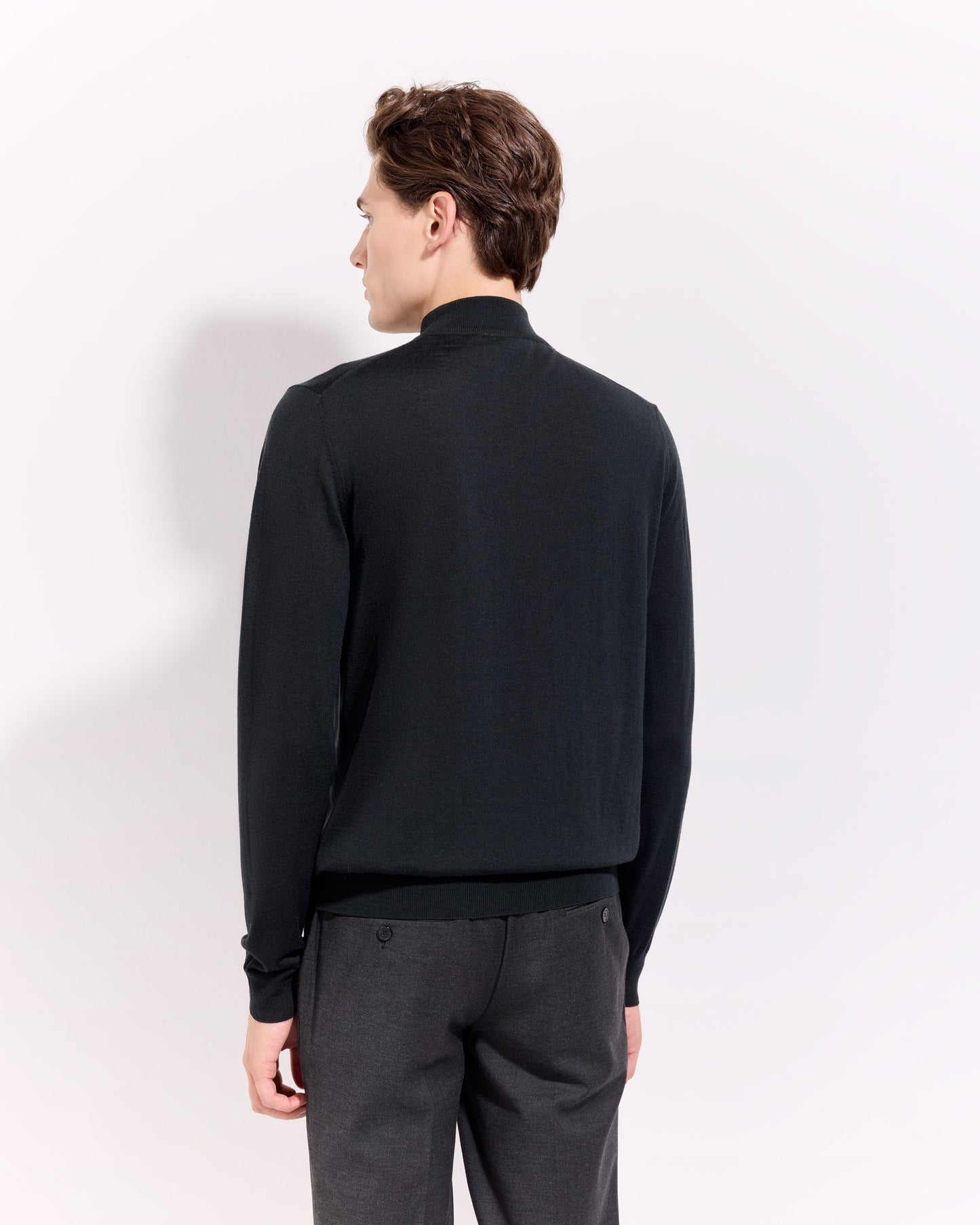Lupetto royal merino verde scuro