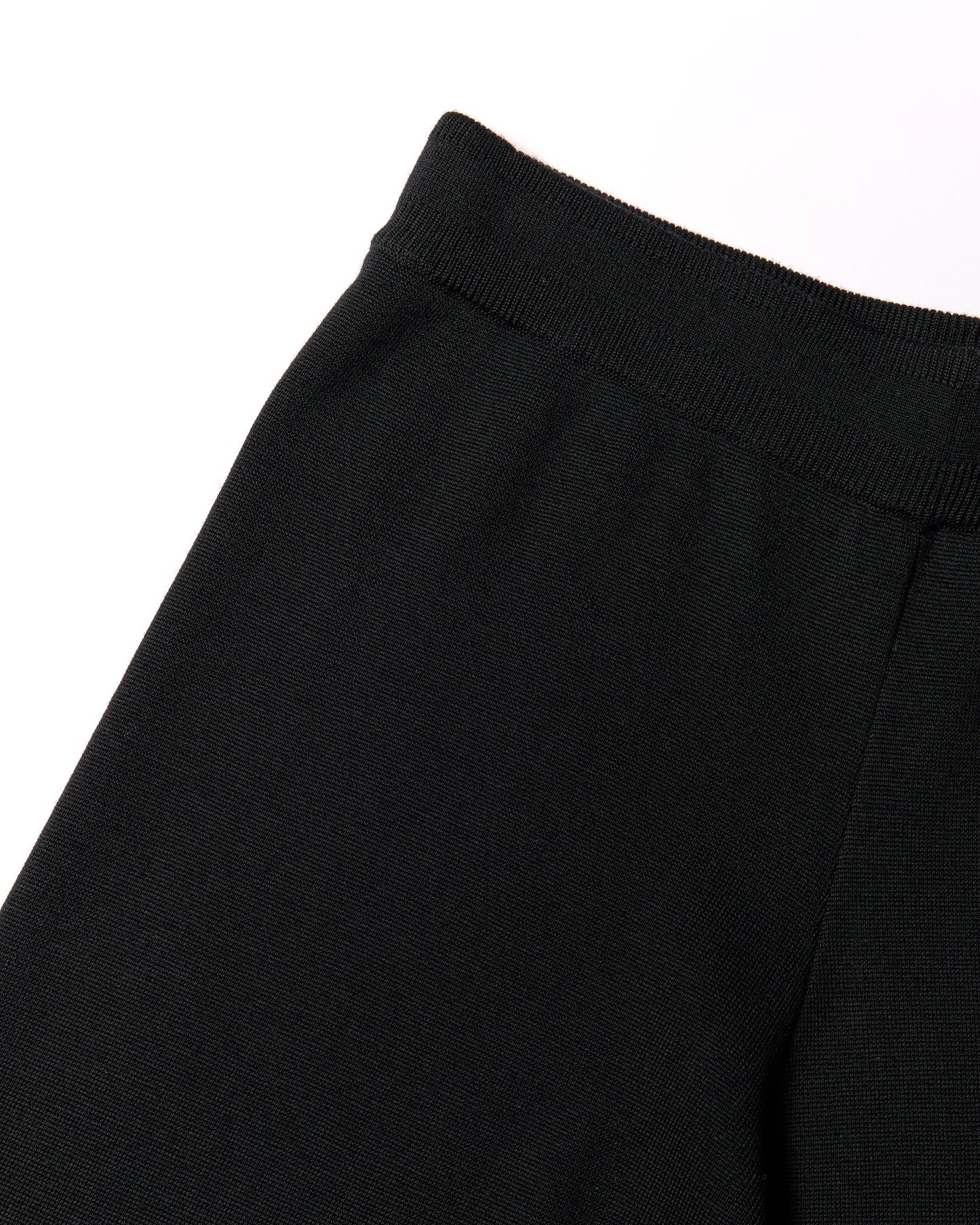 Pantalone palazzo punto milano royal merino nero