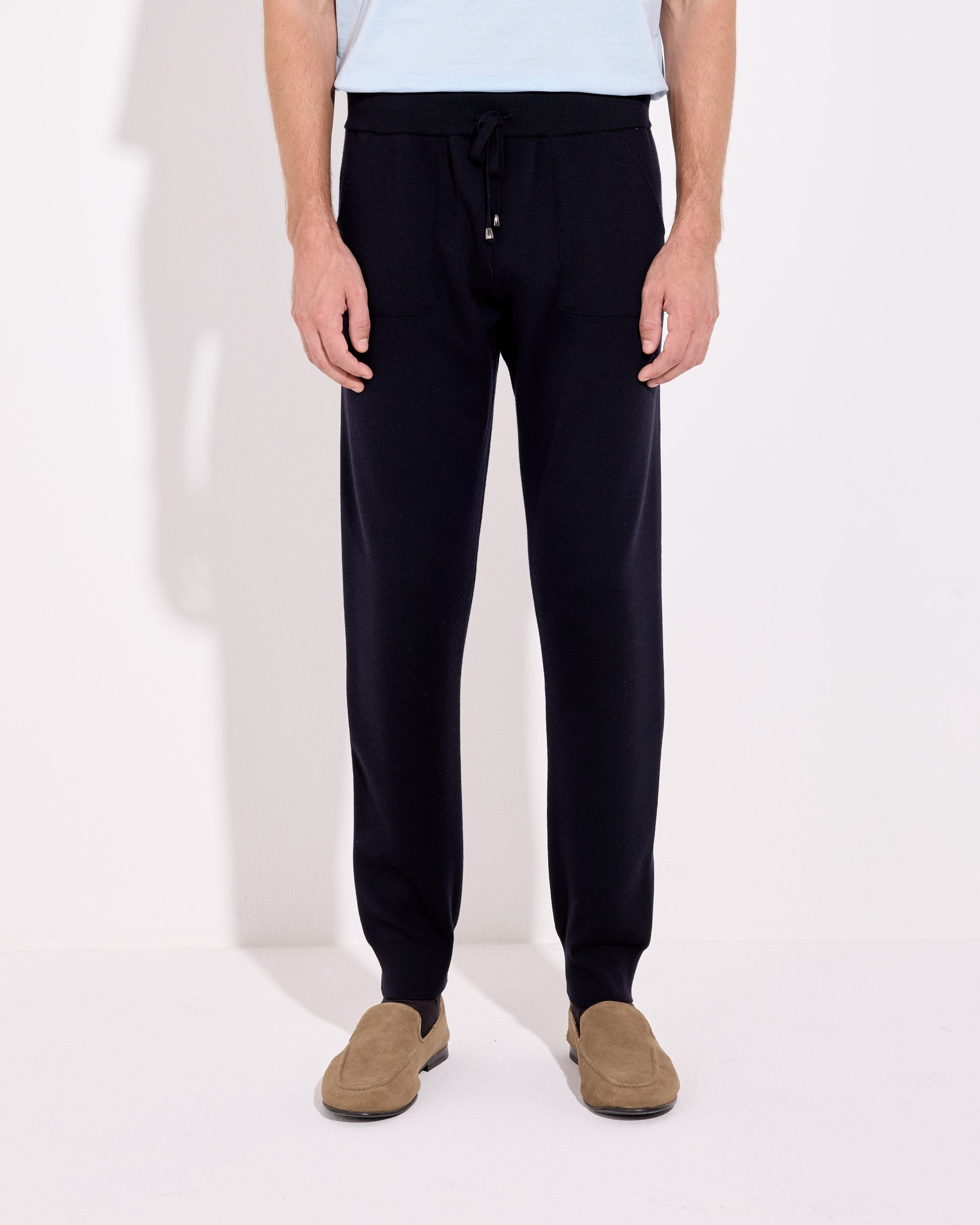 Pantalone royal merino blu navy