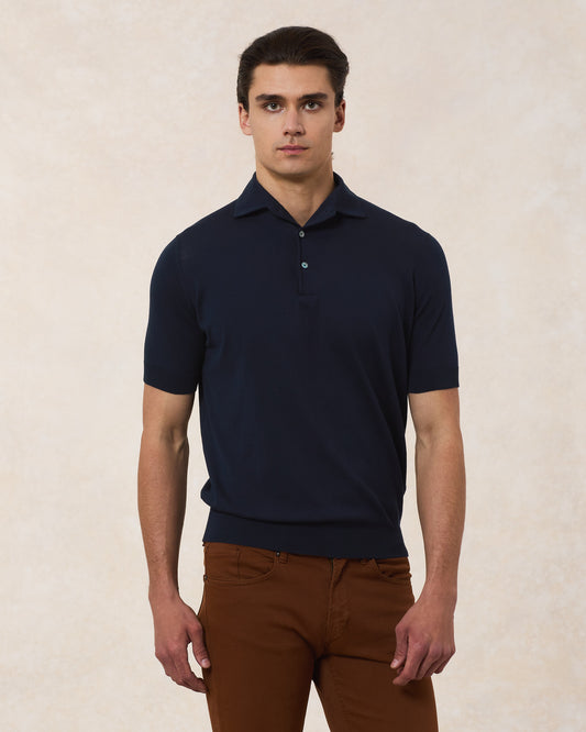 Polo Paramontura Cotone Crepe
