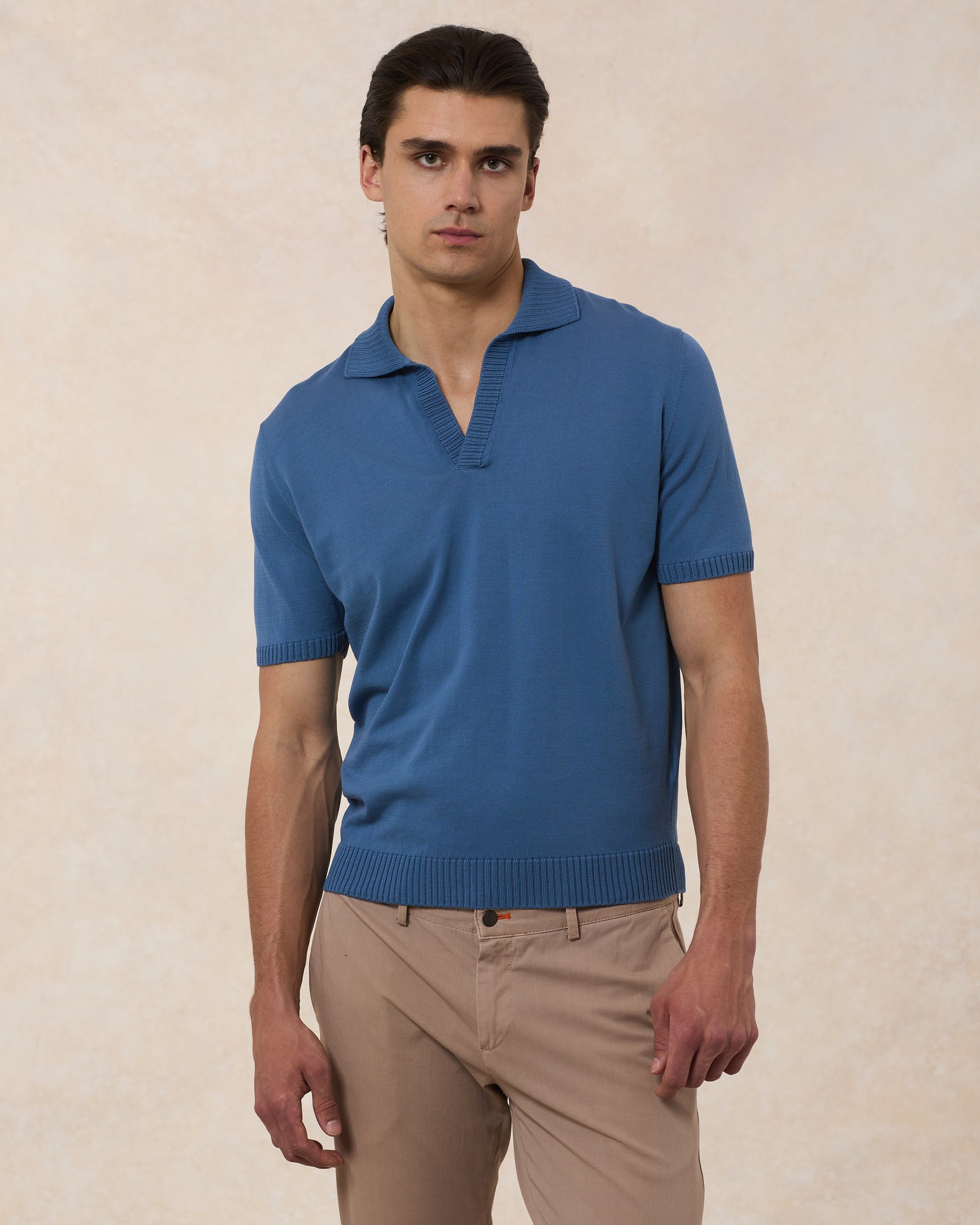 Polo Skipper Cotone Crepe