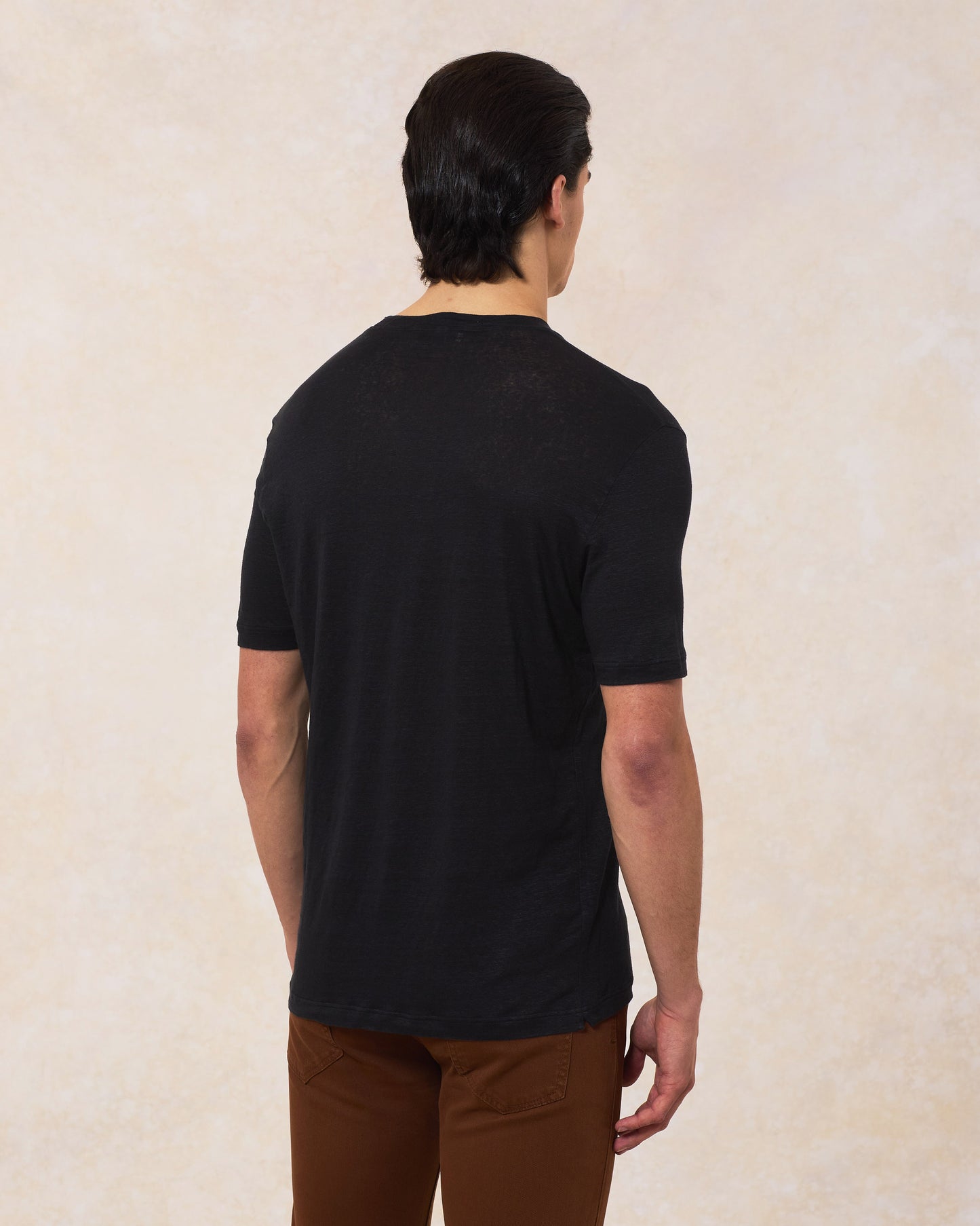 T-Shirt In Lino Comfort