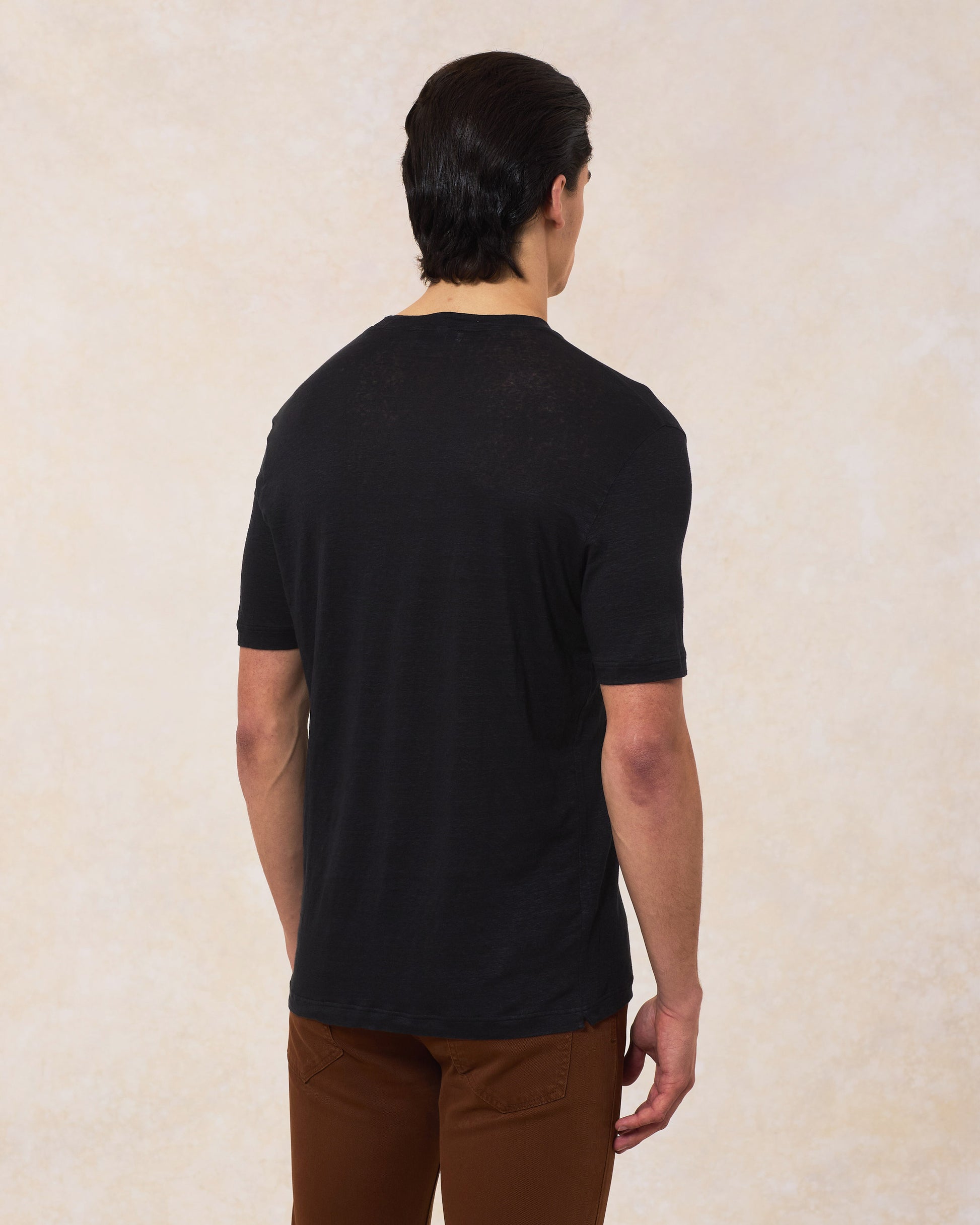 T-Shirt In Lino Comfort