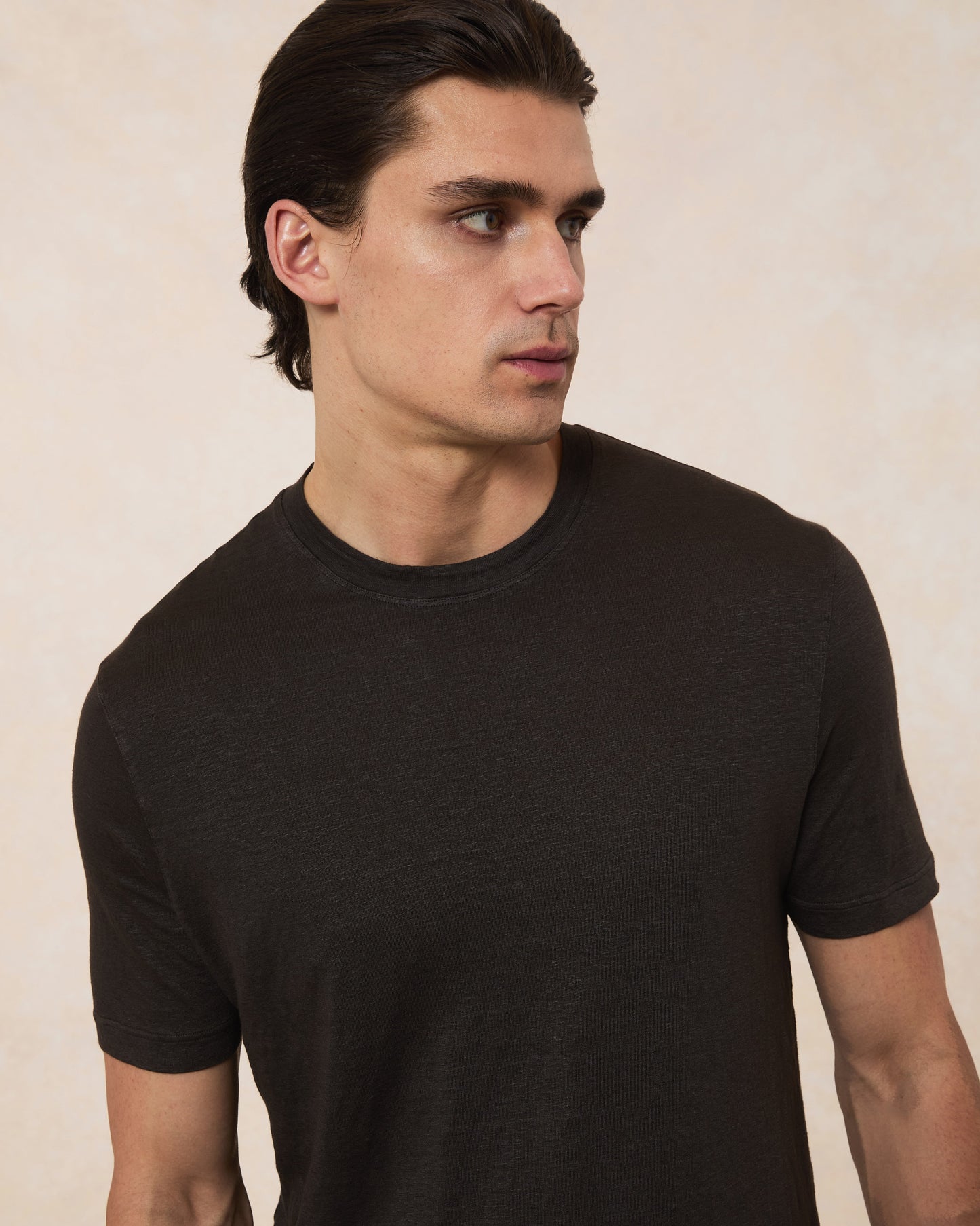 T-Shirt In Lino Comfort