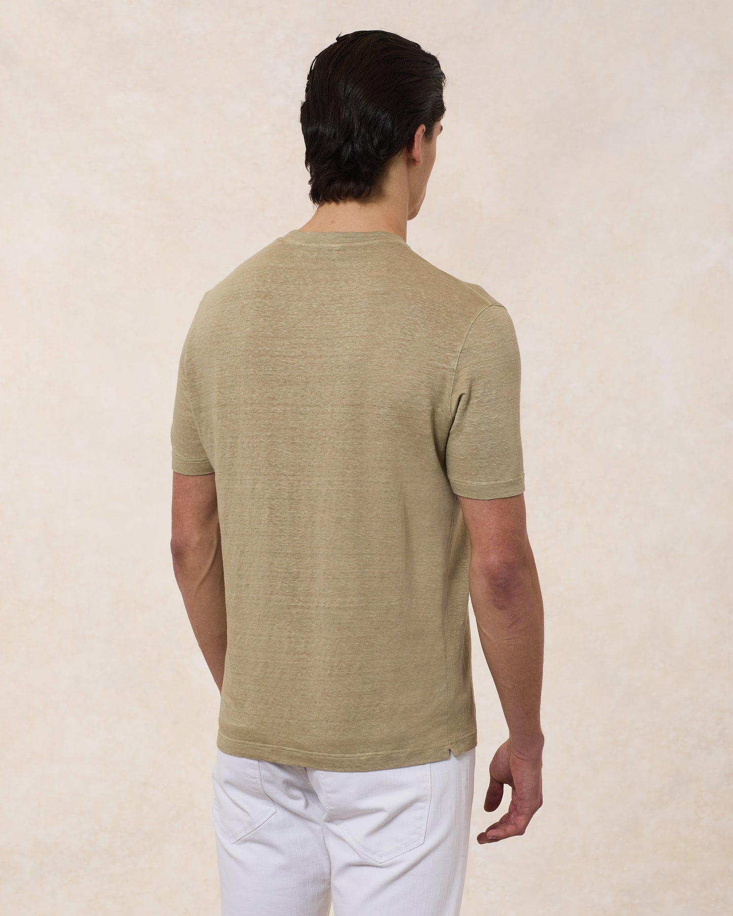 T-Shirt In Lino Comfort