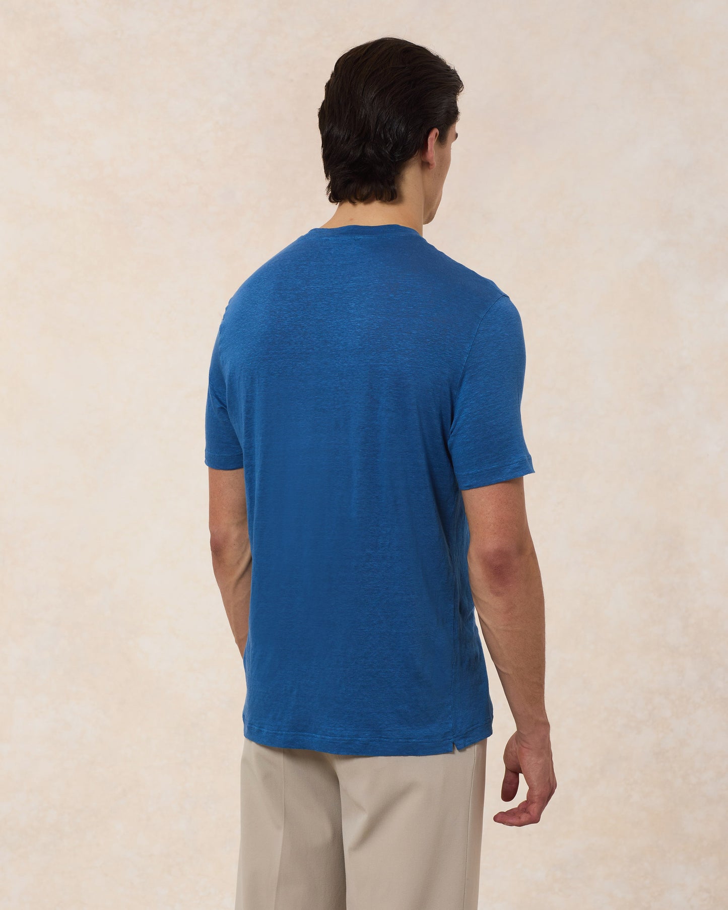 T-Shirt In Lino Comfort