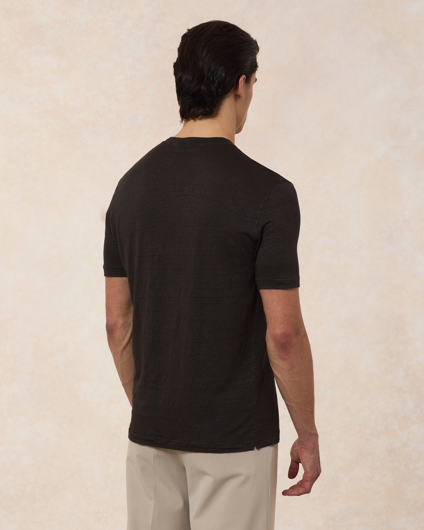 T-Shirt In Lino Comfort