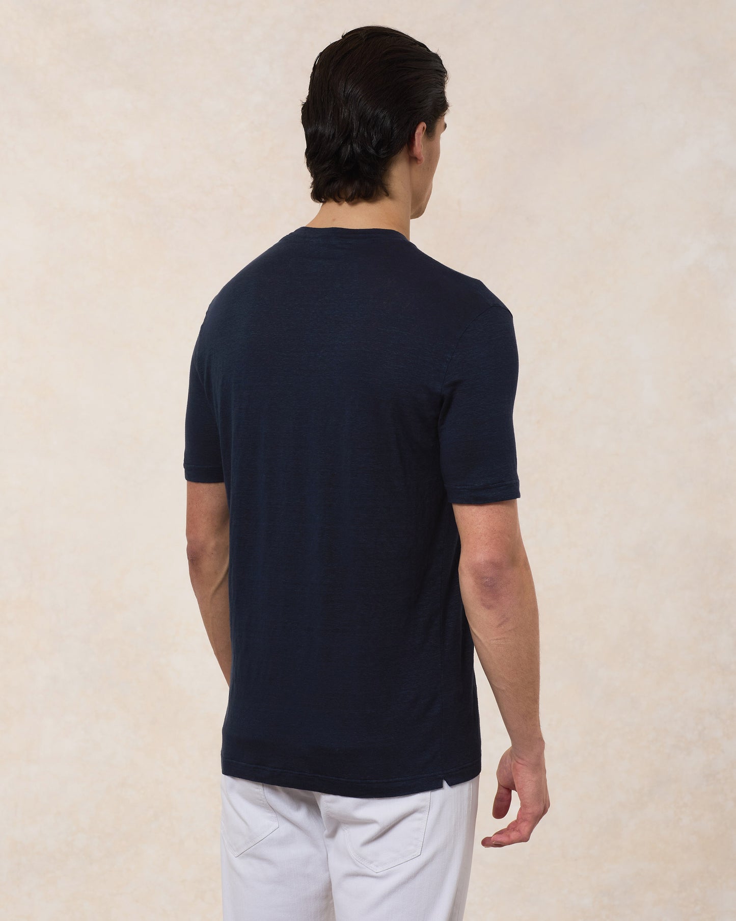 T-Shirt In Lino Comfort