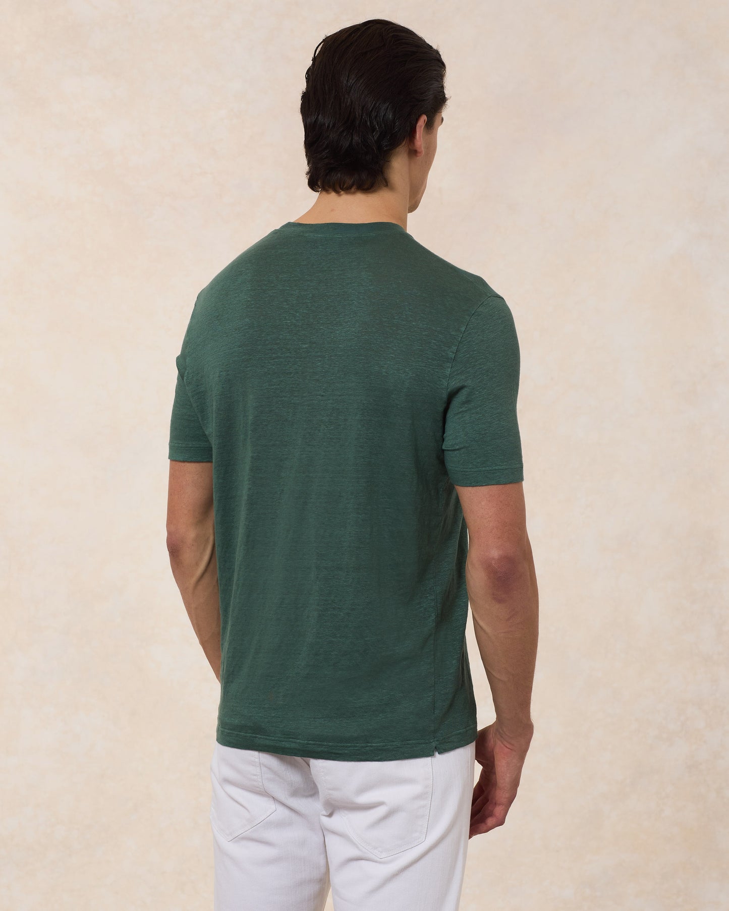 T-Shirt In Lino Comfort